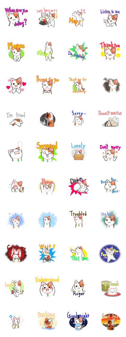 Magatama Cat English ver.