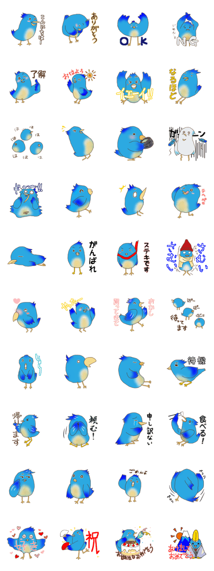 Life of the blue bird