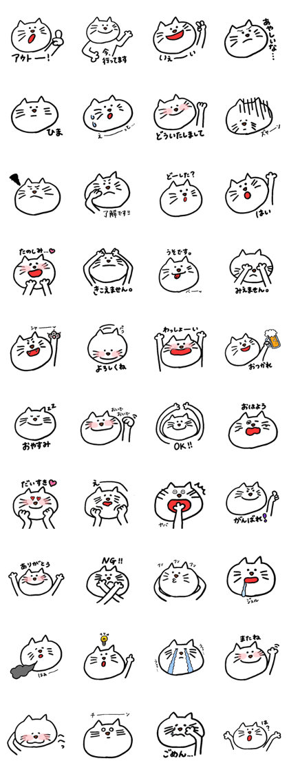 A fat cat (Daily conversation)