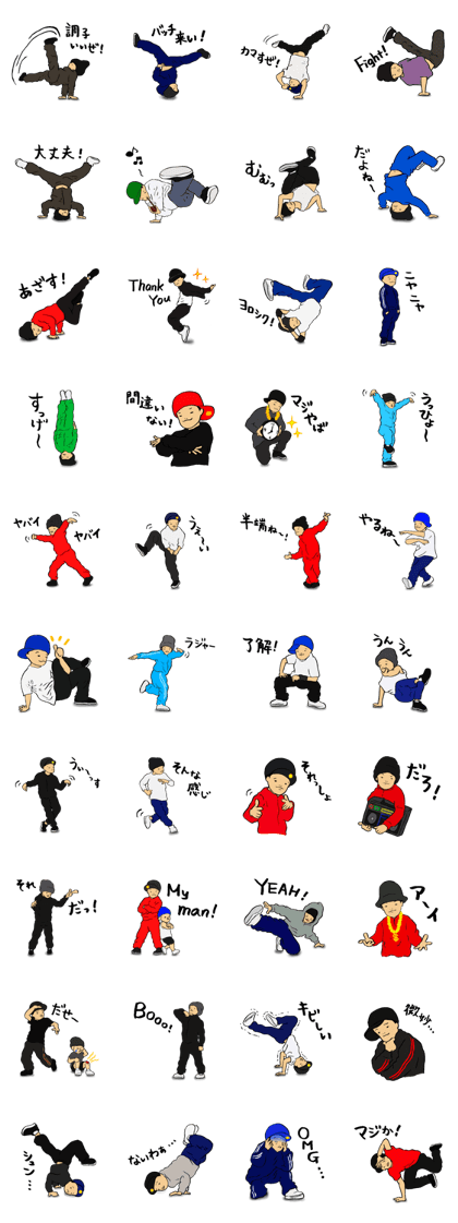 I Love Hip Hop & Breakin' Part2