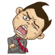 What's up? ! Angry Man