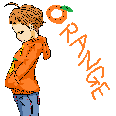 オレンジガール　ミカンちゃん