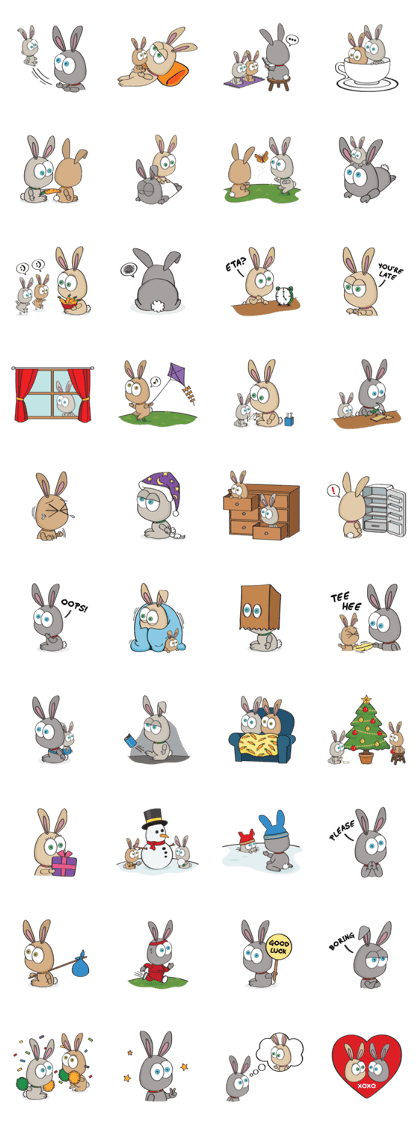 3-O & Rabbit: Rabbit Family