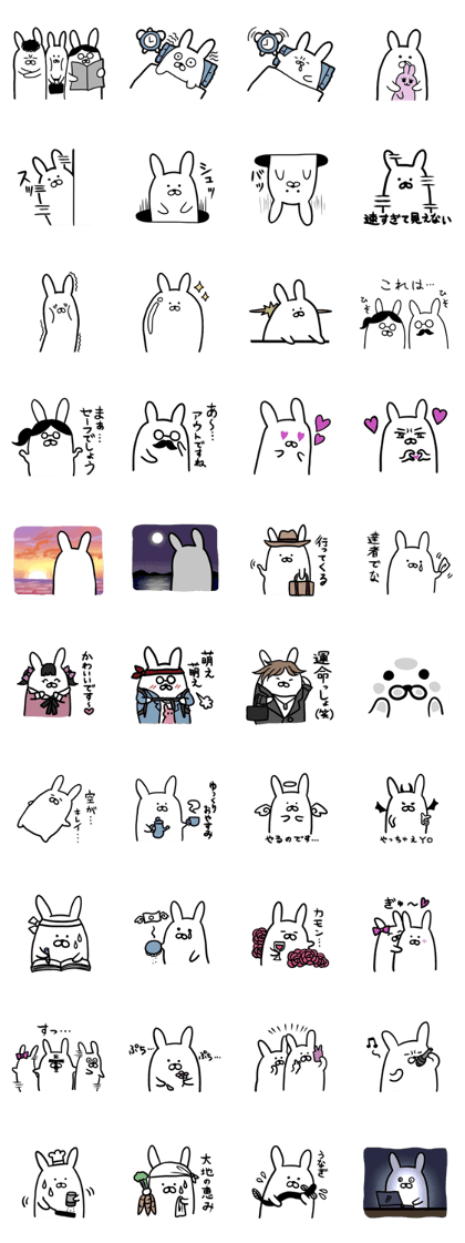Fun life of the rabbit