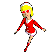 Santa Girl doll