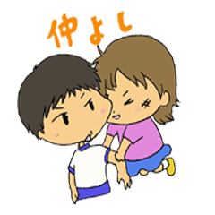 soccer boy and tomboy
