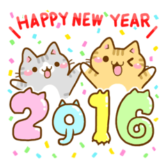 Necoco Happy New Year 2016