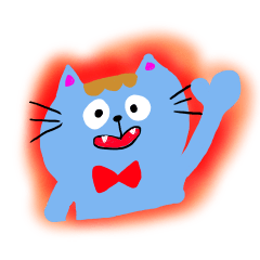 hemumi cat Sticker