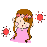 Sunshine girl sticker
