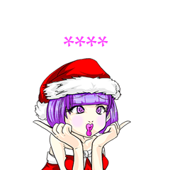 Lovely Christmas Girl Custom 2 world