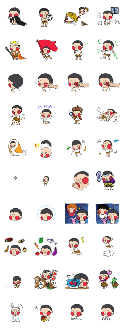LINE Creators Stickers Naughty Boy line-creators-stickers-naughty-boy