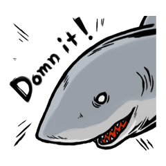 Fascinating shark (English)