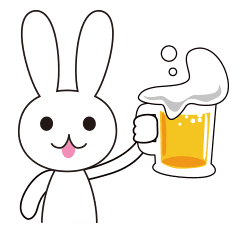 にんにんうさぎの酔っぱらいスタンプ Line スタンプ Line Store にんにんうさぎの酔っぱらいスタンプ Line スタンプ Line Store