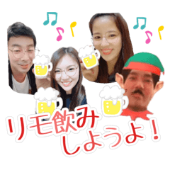 Mr.mori and lovely friends