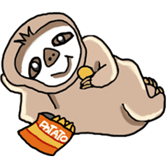 Sloth Willy Stickers