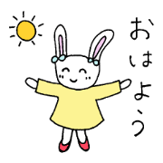 Cute rabbit Daily life