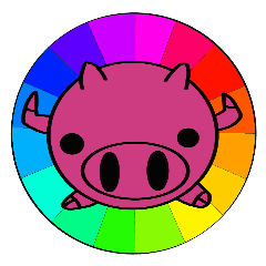 No character pink pig
