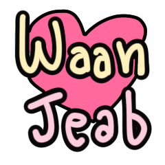 Waan Jeab's Family Stickers