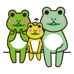 Frog Yuki and familes