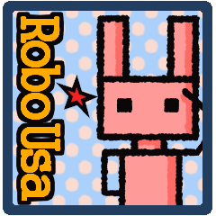 ピンクのうさぎ型ロボット「ロボうさ」