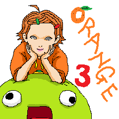 Orange girl Mikan-chan 3