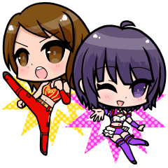 Reina女子プロレス 朱里 真琴 Line スタンプ Line Store Reina女子プロレス 朱里 真琴 Line スタンプ Line Store