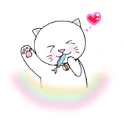 colorful color cats