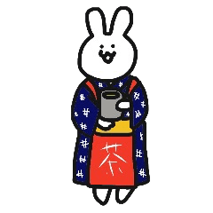 Shizuoka rabbit sticker
