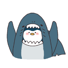 Shark penguin
