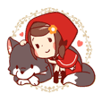Little Red Riding Hood &  Wolf