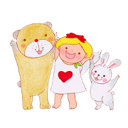 Angel and friendly animals(English)