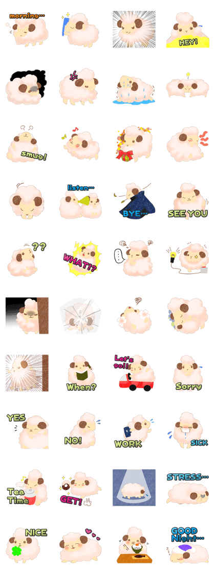 Moco Moco Sheep (English version)
