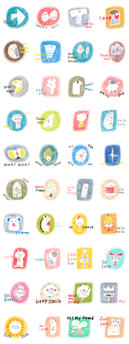Stamp like a sticker 2