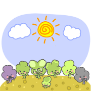 The Lucky Grass Family