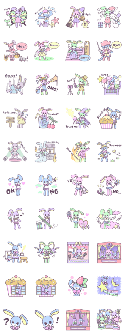Rabbit's puppet theater