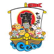 Seven Lucky cats