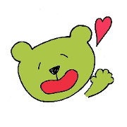 Yellow-green bear