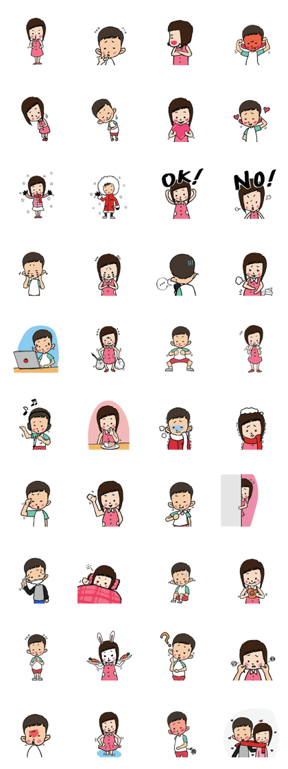 Minmin&Rinrin's daily life