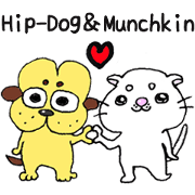 scribbling Hip-dog and Munchkin