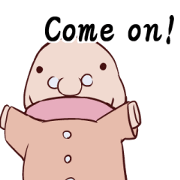 Round guy's face English edition