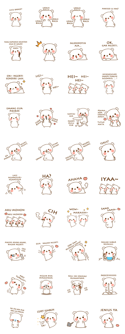 The bear which is pretty invective (RI)
