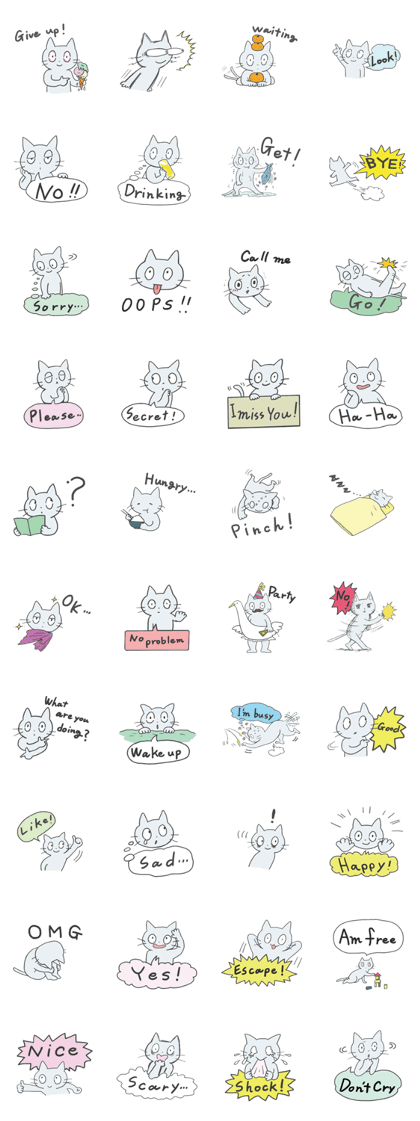GOGOcute cat English
