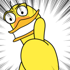 quack quack silly duck.