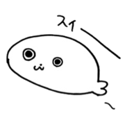 cute Azarashi sticker