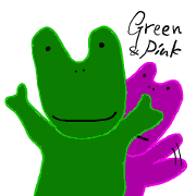 Green & Pink kids