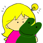 girl and green
