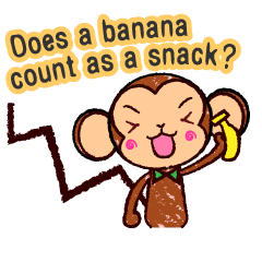 Does a banana count as a snack?