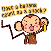 Does a banana count as a snack?