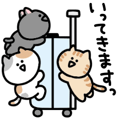 使える シュールでゆるすぎるミニねこ達 Line スタンプ Line Store