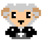 Pixel art New Year